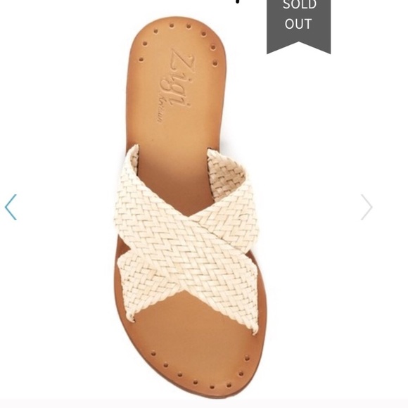 Zigi artisan Shoes - NWOT Leather Ziggi artisan slides  size 7-71/2